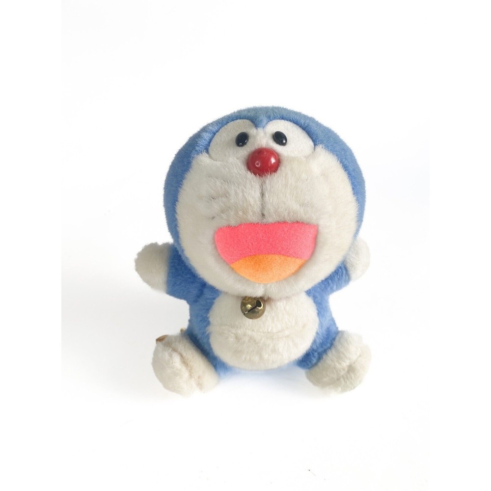 The Doraemon C2805 Original Bandai 1996 Plush 6" Stuffed Toy Doll Japan